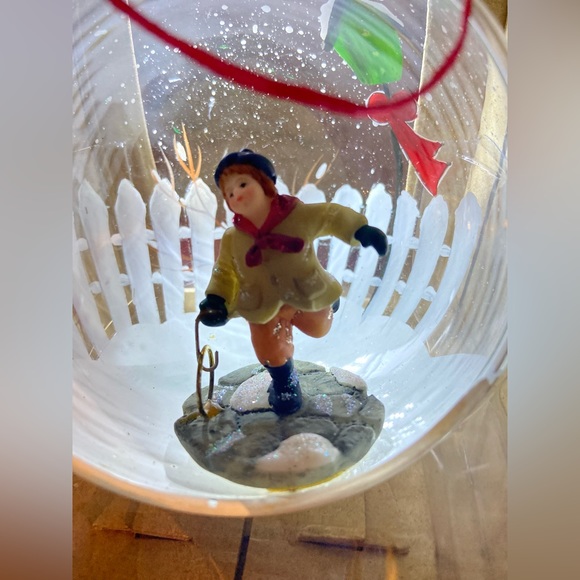 Special Times Glass Figurine Christmas Ornament Hand Painted "Young Boy" - Picture 4 of 8